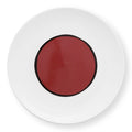 vtwonen Circles Bord Ø 23 cm - Red Earth