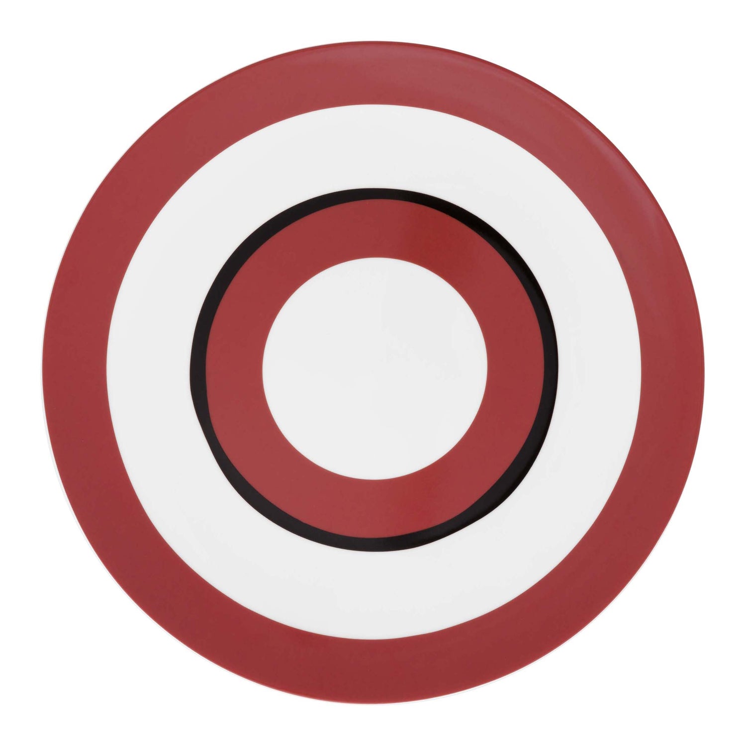 vtwonen Circles Bord Ø 25,5 cm - Red Earth