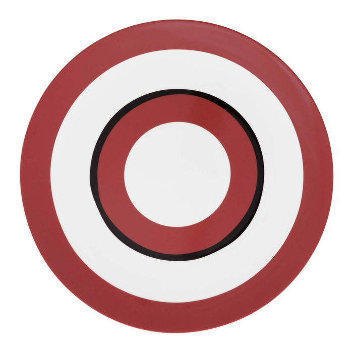 vtwonen Circles Bord Ø 25,5 cm - Red Earth