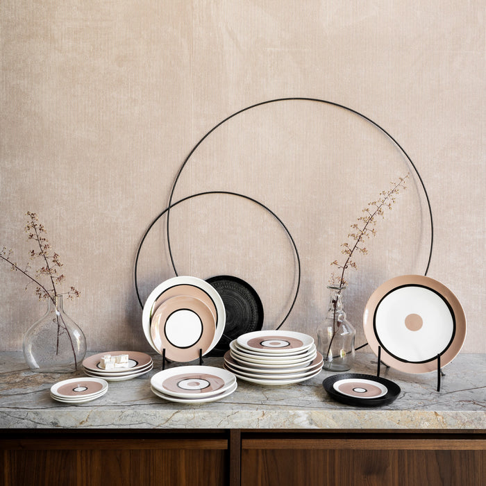 vtwonen Circles Bord Ø 23 cm - Clay Pink