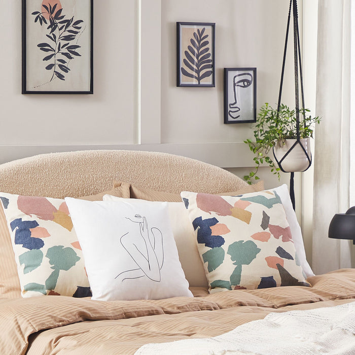 FOTHERGILLA - Sierkussen set 2 - Multicolor - 45 x 45 cm - Polyester