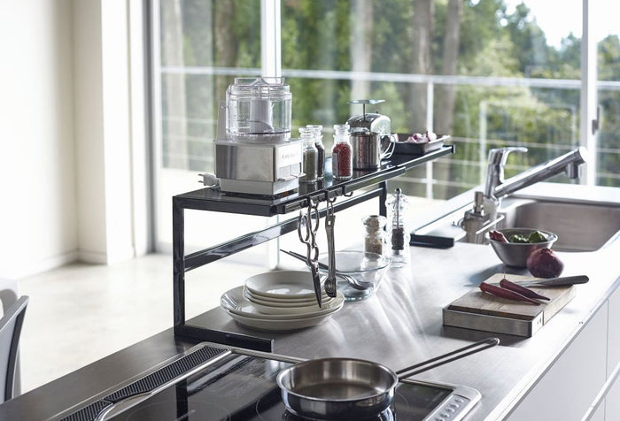 Yamazaki Keukenrek Uitschuifbaar - Tower - Zwart