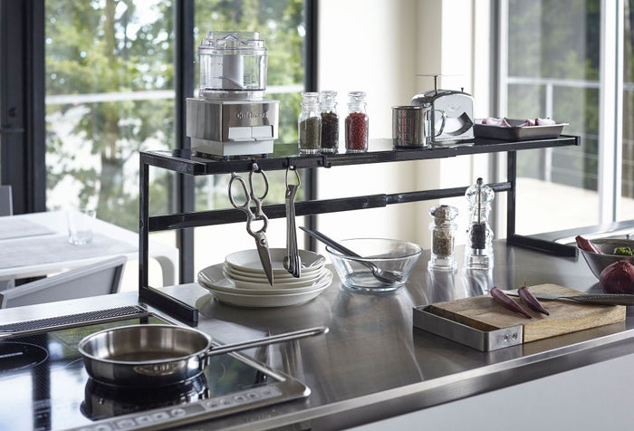 Yamazaki Keukenrek Uitschuifbaar - Tower - Zwart