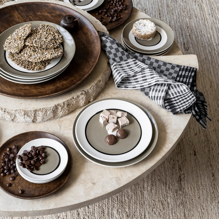 vtwonen Circles Bord Ø 23 cm - Mirre Sand