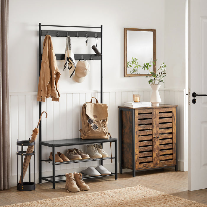 ACAZA Garderoberek Zwart