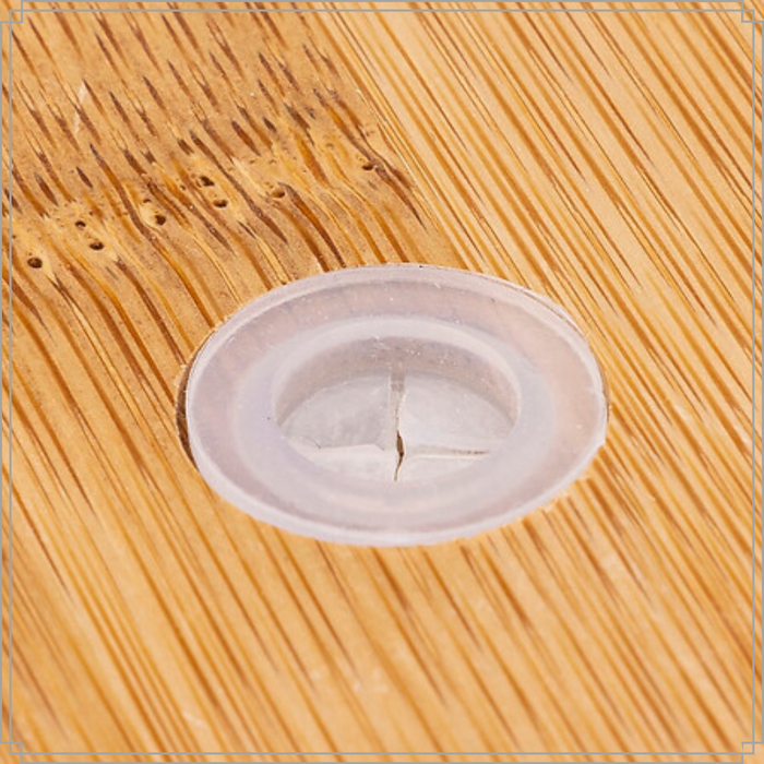 OTIX Drinkglazen met Bamboo Deksel met Rietje 2 Stuks 400 ml Waterg...