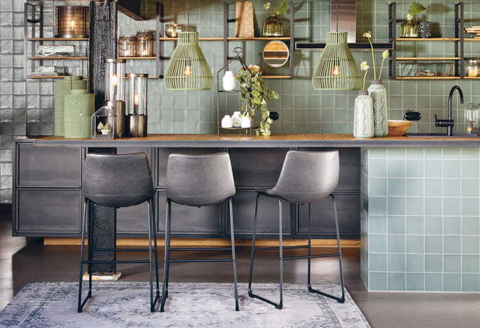 Light & Living Hanglamp Timaka - Rotan Groen - Ø37cm