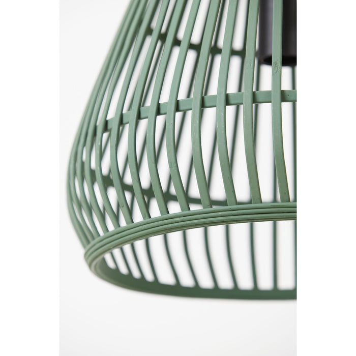 Light & Living Hanglamp Timaka - Rotan Groen - Ø37cm