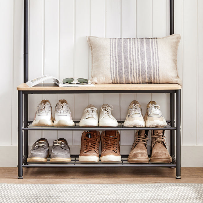 ACAZA Garderoberek Lichte eik