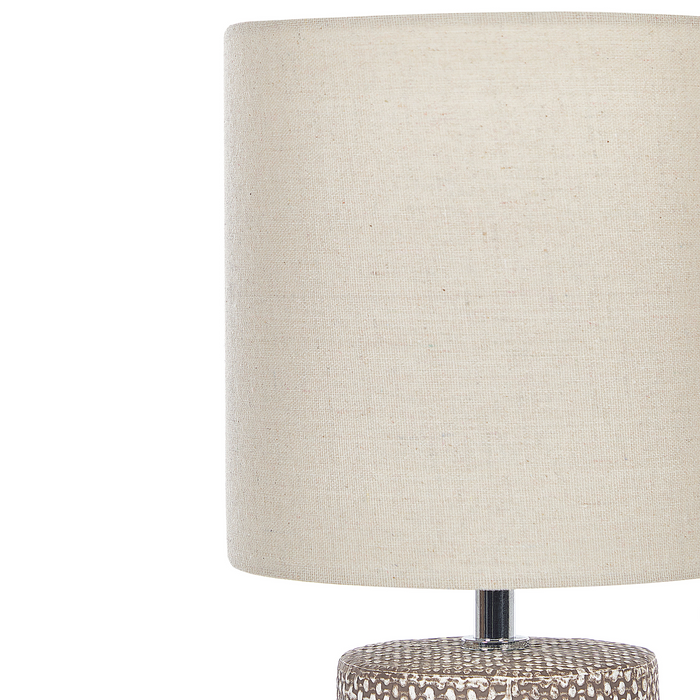 Beliani - IDER - Tafellamp - Bruin - Keramiek