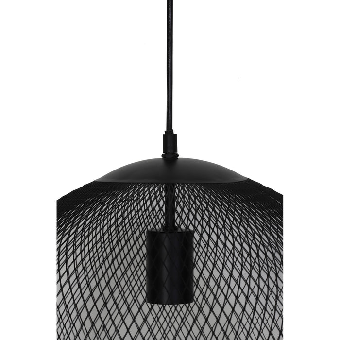 Light & Living Hanglamp Reilley - Zwart - Ø30cm
