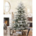 Beliani - BRISCO - Kerstboom - Wit - 180 cm - Synthetisch materiaal