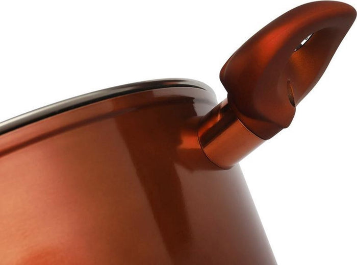 Edenberg Copper Line - 6-delige Luxe Pannenset van Gesmeed Aluminium