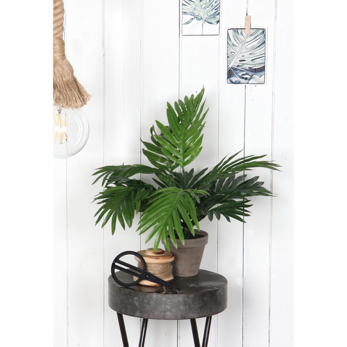 Mica Decorations Areca Palm Kunstplant - H45 x Ø60 cm - Groen