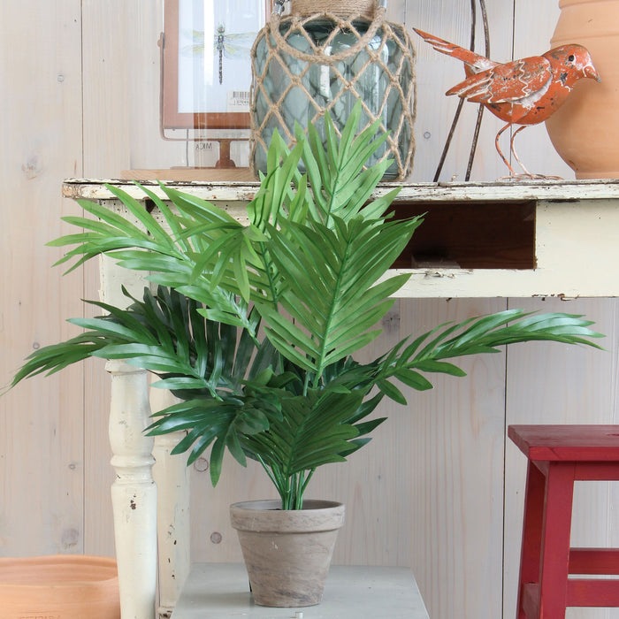 Mica Decorations Areca Palm Kunstplant - H45 x Ø60 cm - Groen