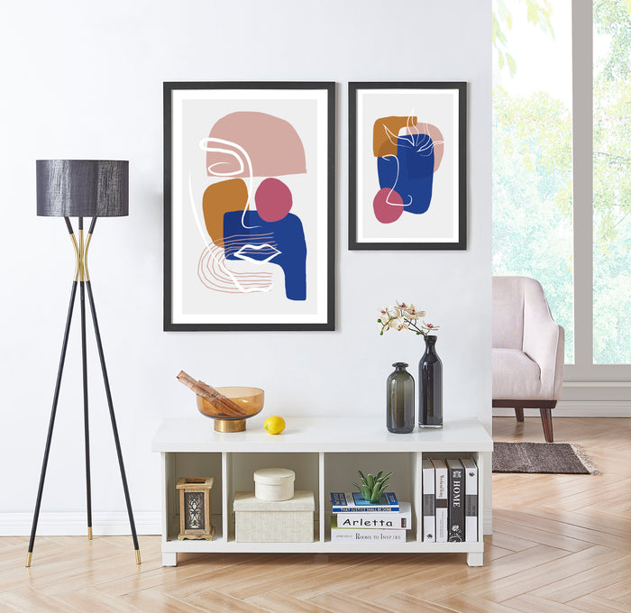 Fotolijst Poster Formaat 61x91,5 cm - MDF Hout - Zwart