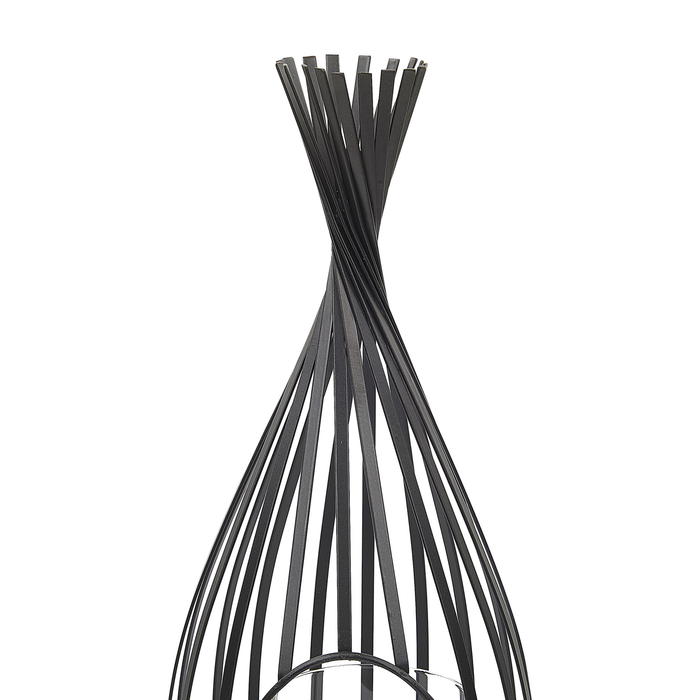 Beliani - LOMBOK - Lantaarn - Zwart - Metaal