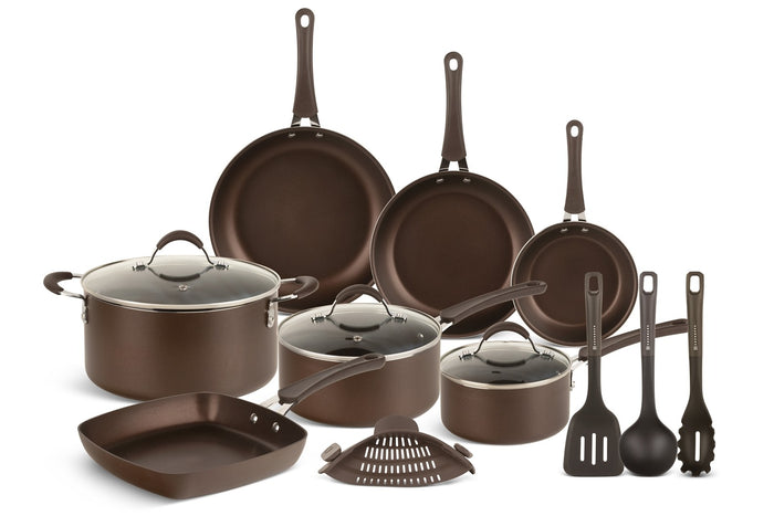 Edenberg Exclusive Line - 20-delige Luxe Pannenset van Gesmeed