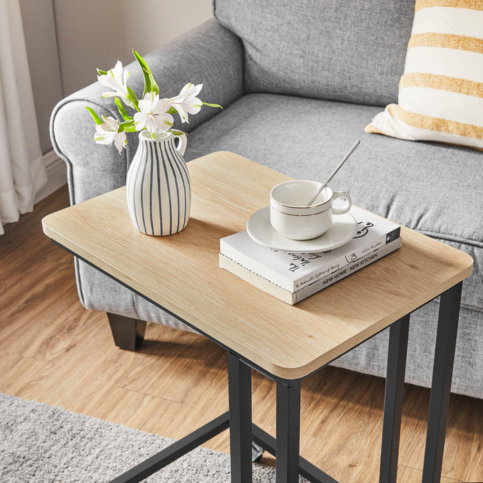 ACAZA Bijzettafel Lichte eik