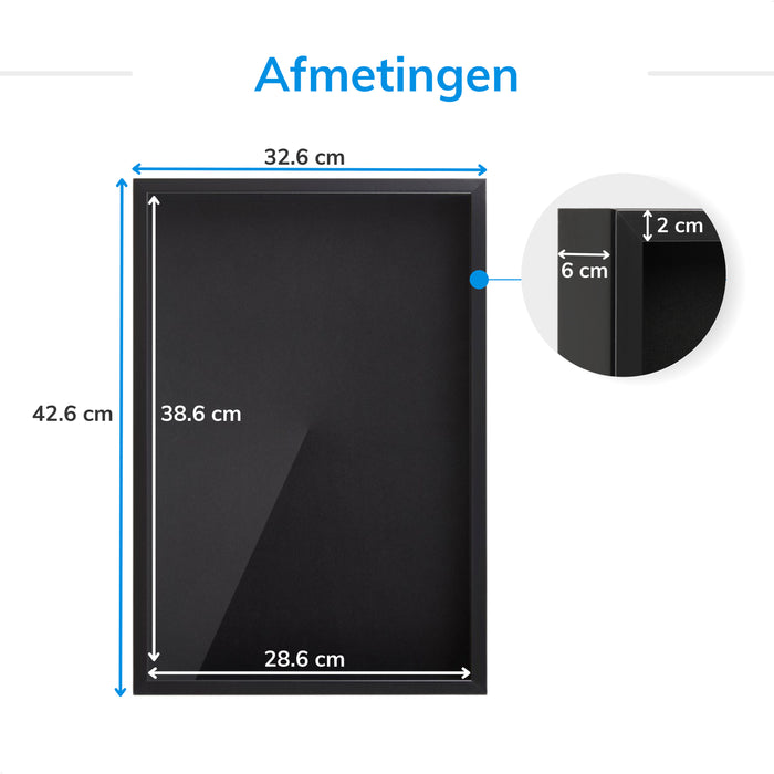 ACAZA Verzamelkader Zwart