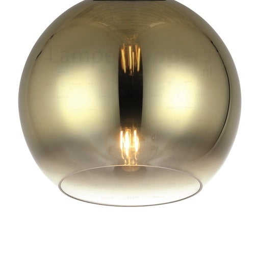 Freelight Gradiente -  Hanglamp - 4 x 20cm - Goud - Zwart