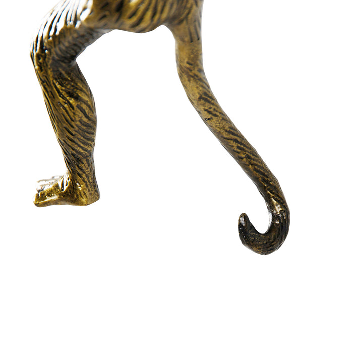 QAZQA Vintage wandlamp goud - Animal Monkey