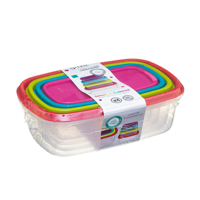 Five - Nestbare vershoudbakjes  | Vierkant - 7 formaten