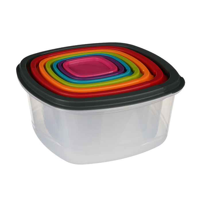 Five - Nestbare vershoudbakjes  | Vierkant - 7 formaten