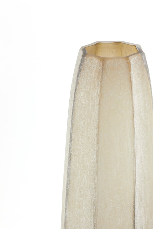 Light & Living - Vaas BRADLEY - Ø17x60cm - Bruin