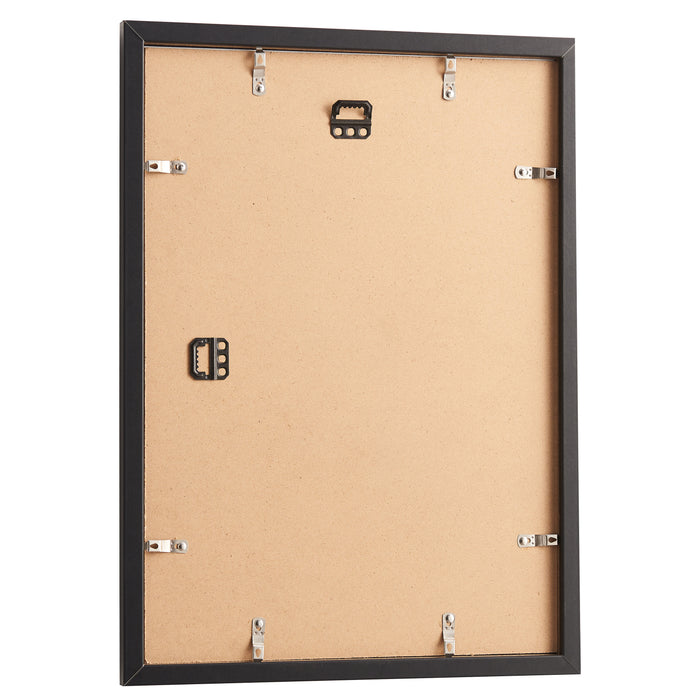 Set van 2 Fotokaders - A3 formaat - Foto Lijsten in MDF Hout - Zwart