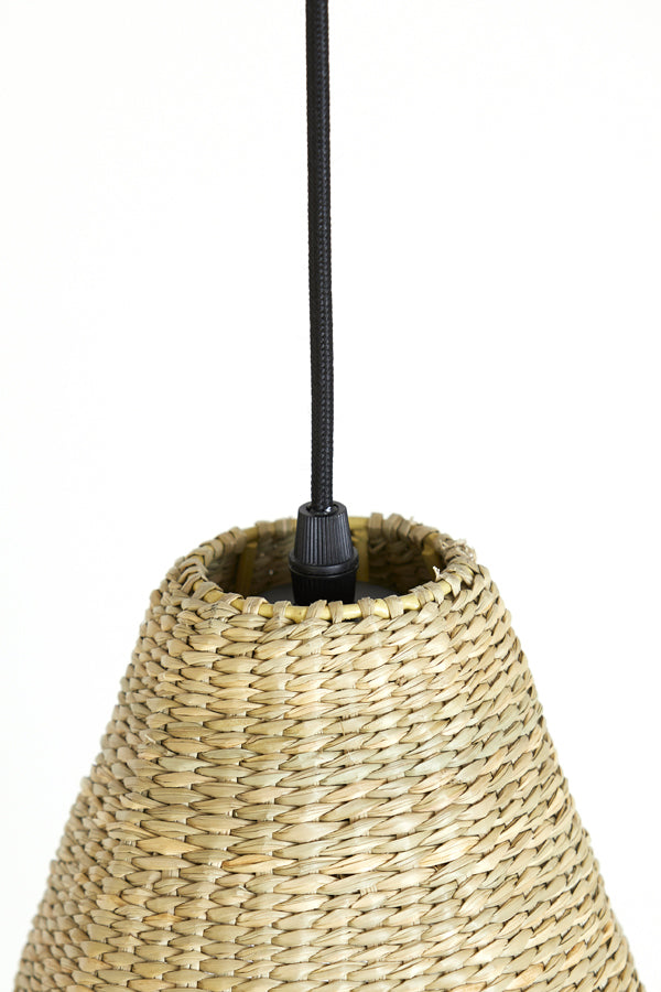 Light & Living Hanglamp Ø20x42 cm LATIKA zeegras naturel