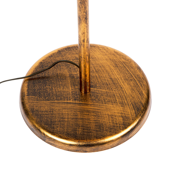 QAZQA Smart vloerlamp goud 156cm incl. 2 Wifi G95 - Botanica