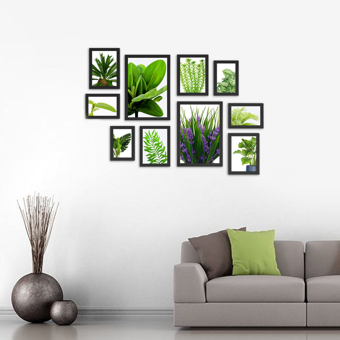 ACAZA Fotomuur Zwart  - 10 st.