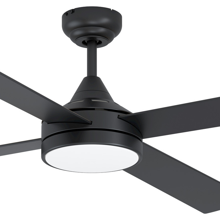 EGLO Trinidad Plafondlamp met ventilator - 122cm  - Zwart - Dimbaar