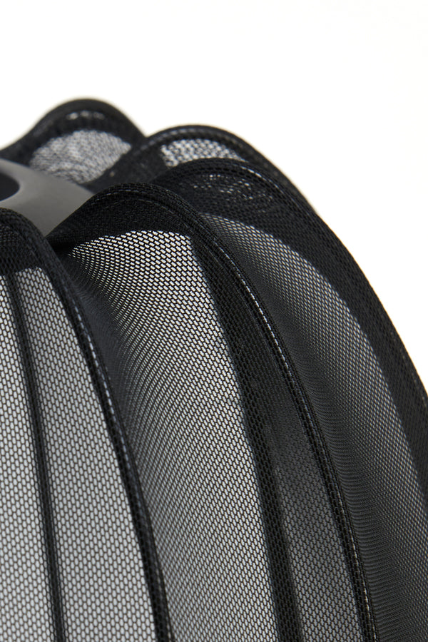 Light & Living Plumeria Vloerlamp - H 132 x Ø 42 cm - Zwart