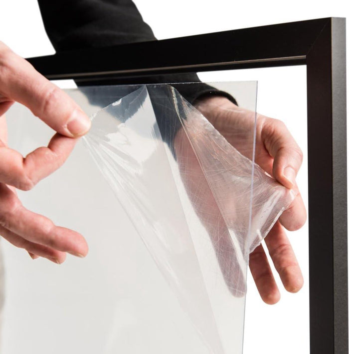 Fotokader 70x100cm - Fotolijst in MDF Hout - Zwart