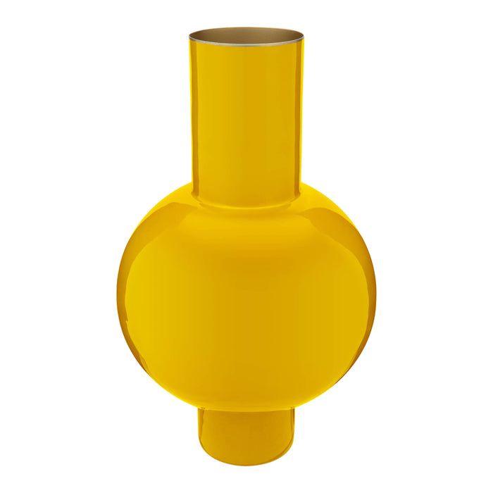 Pip Studio Metal Vaas H 40 cm - Okergeel