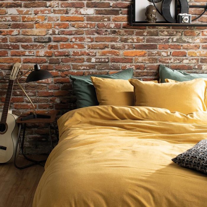 Damai Groove Dekbedovertrek 240 x 200|220 cm - Goud