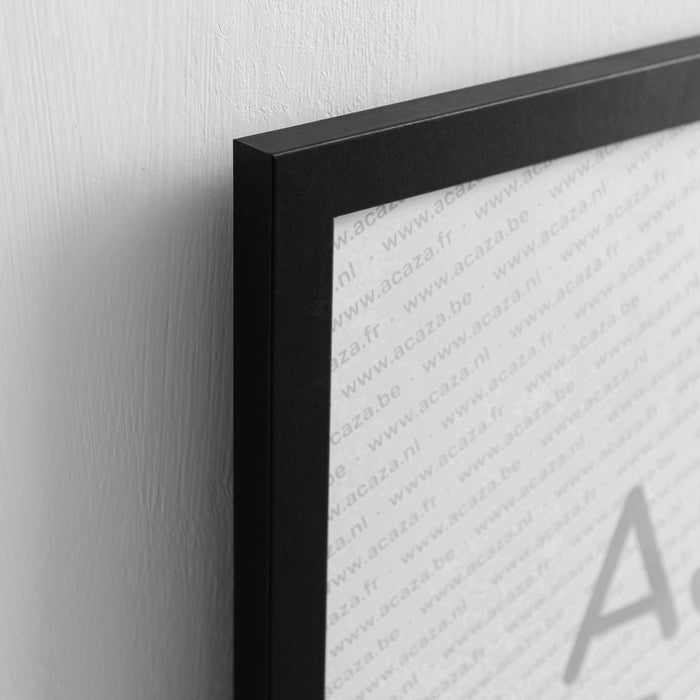 Set van 2 Fotokaders - A4 formaat - Foto Lijsten in MDF Hout - Zwart