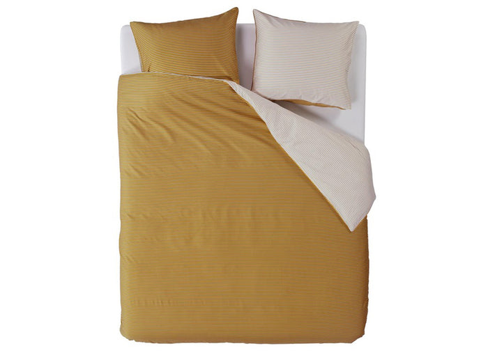 Beddinghouse Care Impact Dekbedovertrek 200 x 200/220 cm - Ochre
