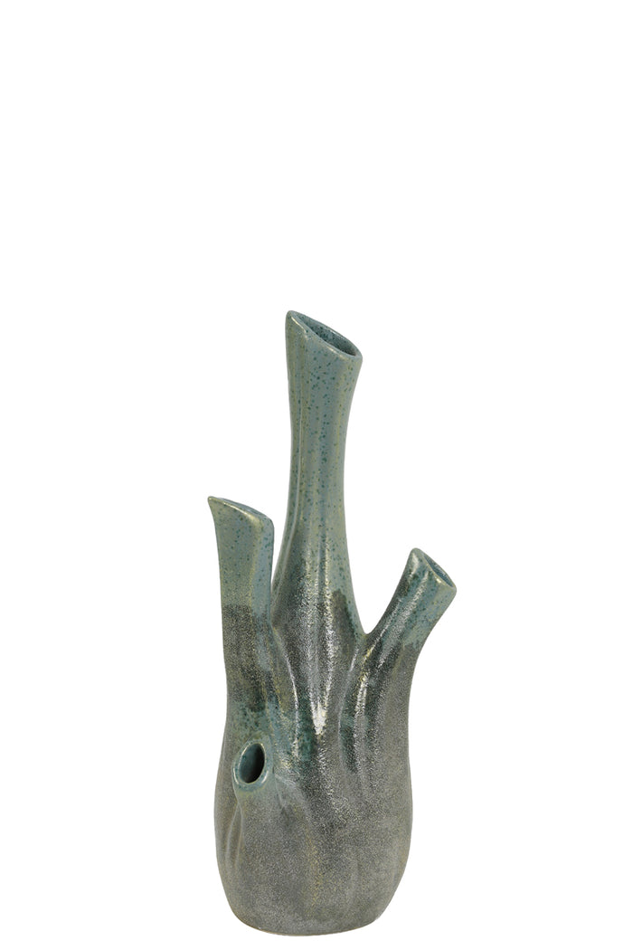 D - Light & Living - Vaas RAM - 17.5x17.5x41 - Groen