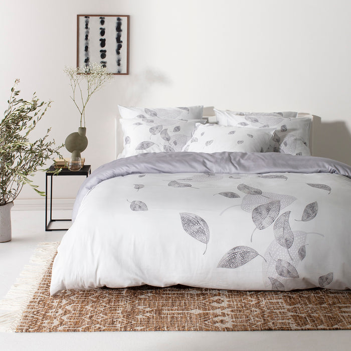 Cinderella dekbedovertrek Carly - Satijn - 240x200|220 cm - Grey