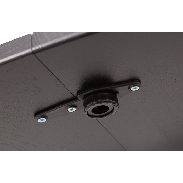 WOOOD Lange Jan Uitschuifbare Eettafel 120 x 200 cm - Zwart