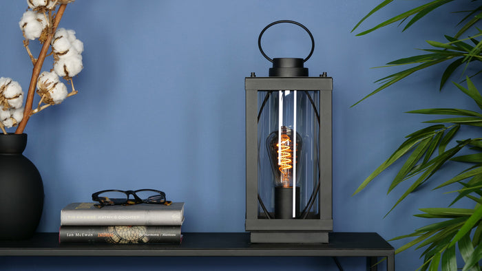 EGLO Bradford 1 Tafellamp - E27 - 40,5 cm - Zwart