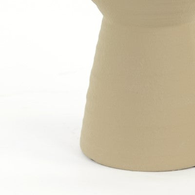 Cozy Ibiza Vaas Keramiek - Beige M