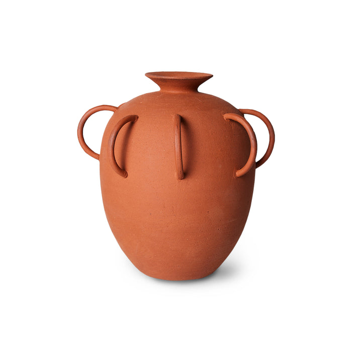 HKliving HK Objects Vaas - Terracotta Handles