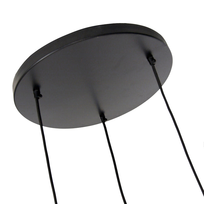 QAZQA Hanglamp vadi - Zwart - Oosters - D 400mm