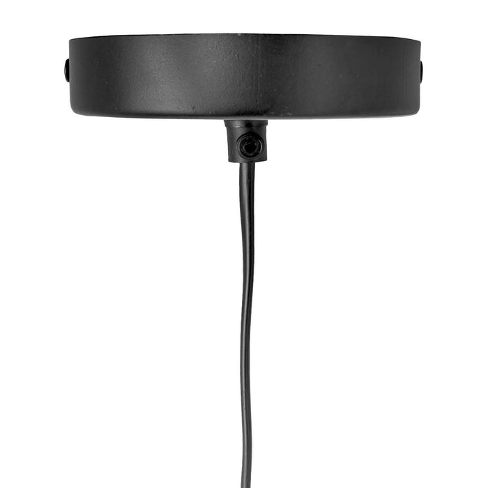 Riverdale - Hanglamp Ise zwart 32cm - Zwart