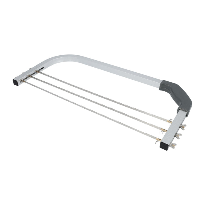 Krumble Taartsnijder - 3 messen - verstelbaar - Grijs