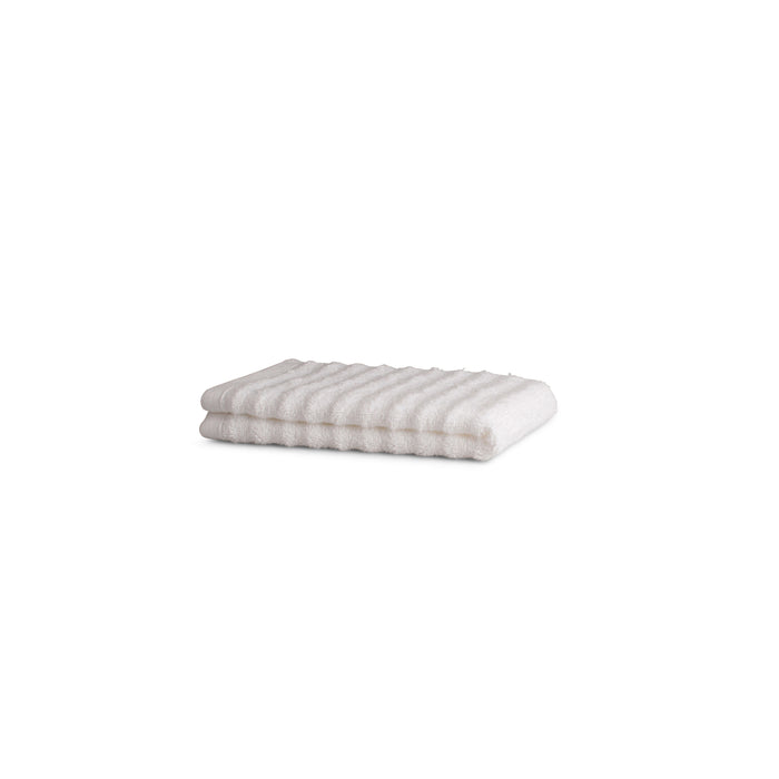 Seashell Wave Gastendoekjes - 6 stuks - 30x50cm - wit